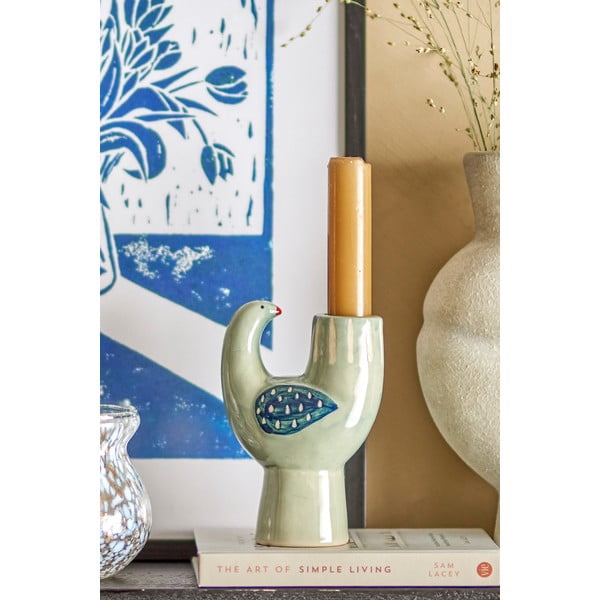 Agyagkerámia gyertyatartó Trudy – Bloomingville-image-2