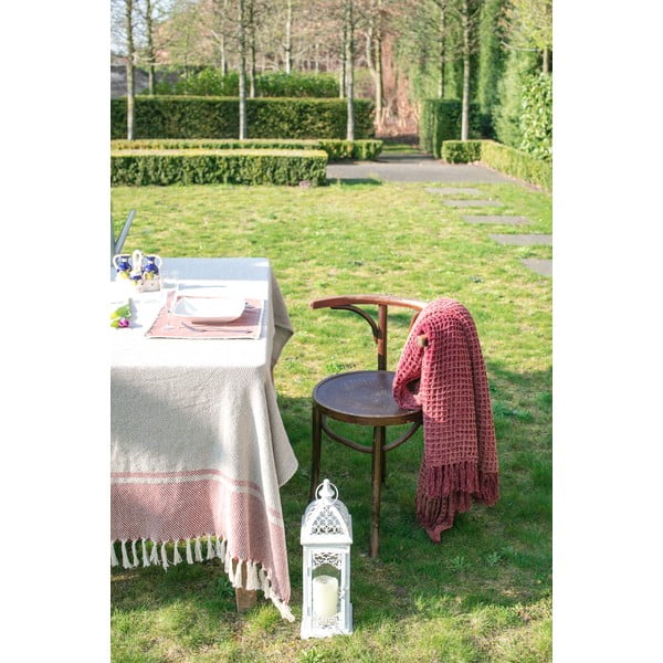 Waffle barna-szürke pamut takaró, 130 x 170 cm - Tiseco Home Studio-image-3