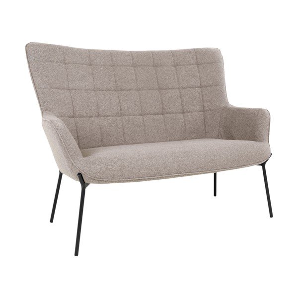 Bézs kanapé 128 cm Glasgow – House Nordic-image-1