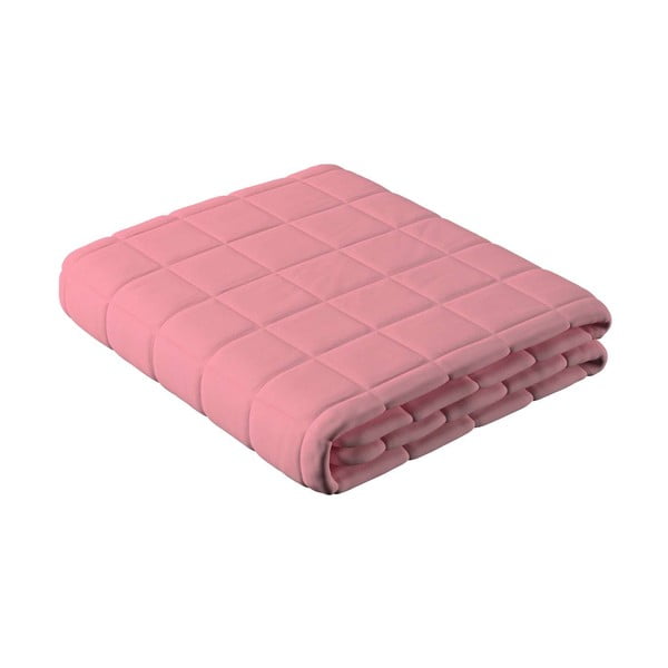 Rózsaszín steppelt ágytakaró franciaágyra 170x210 cm Happiness - Yellow Tipi