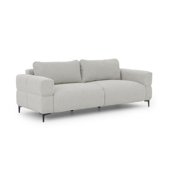 Világosszürke kanapé 217 cm Helio – Ropez