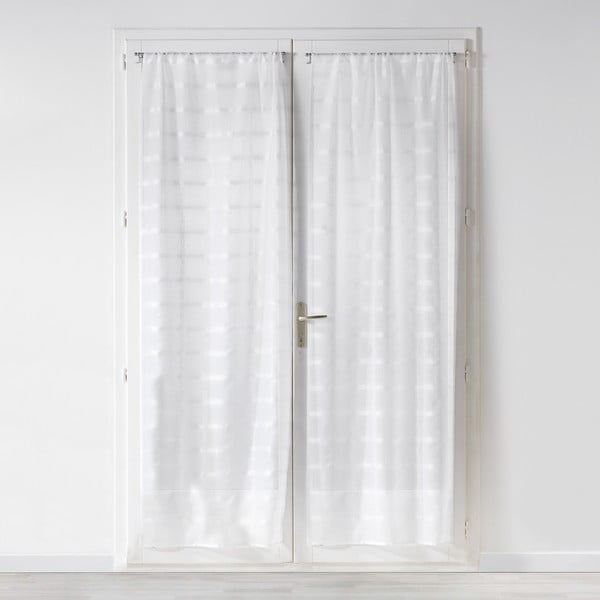 Fehér átlátszó függöny szett 2 db-os 70x200 cm Candide – douceur d'intérieur