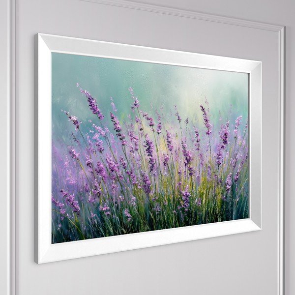 Nyomtatott keretezett kép 75x56 cm Lavender – Styler-image-3
