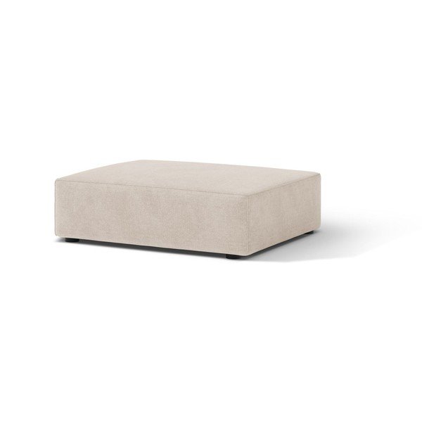 Krémszínű textil lábtartó Jodie – Micadoni 