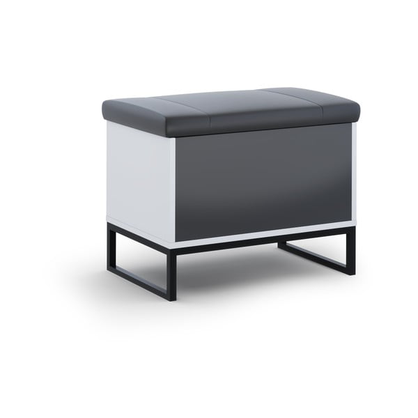 Fehér cipőtartó paddal Olis - Cosmopolitan Design-image-3