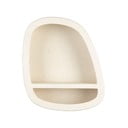 Krémszínű többszintes fali polc 23 cm Veda – Dutchbone