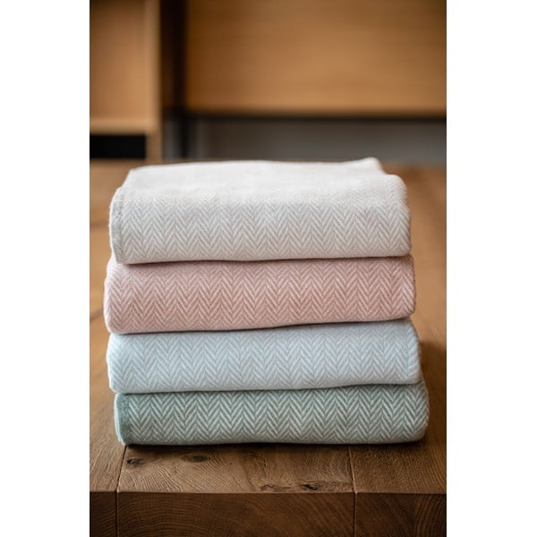 Skyline rózsaszín pléd, 140 x 180 cm - Euromant-image-4