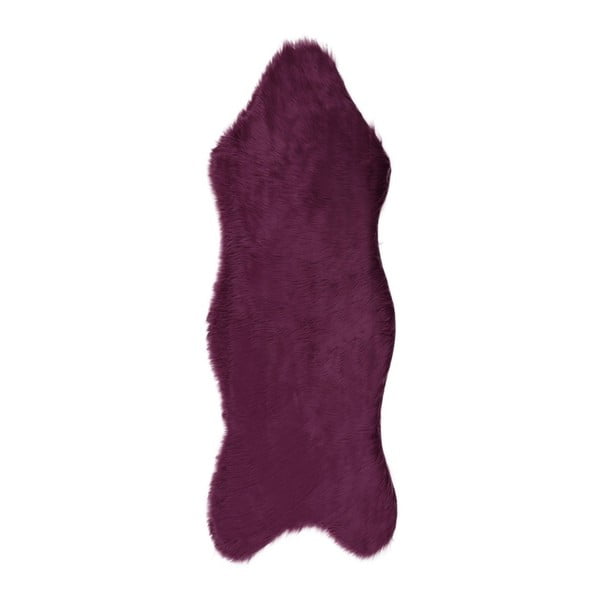 Pelus Purple lila műszőrme futószőnyeg, 75 x 200 cm