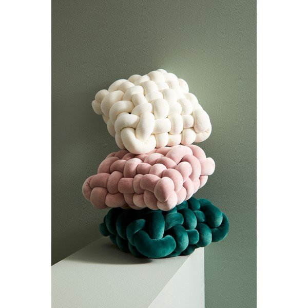 Bársony díszpárna 30x30 cm Entwine – Yes Everyday-image-1