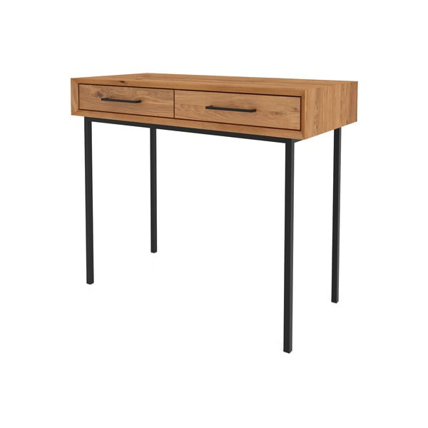 Tölgyfa fésülködőasztal 97x45 cm Abies – The Beds-image-4