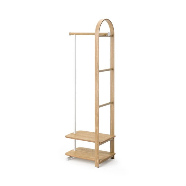 Natúr színű kőrisfa előszoba bútor 37x167x54 cm Bellwood – Umbra-image-3