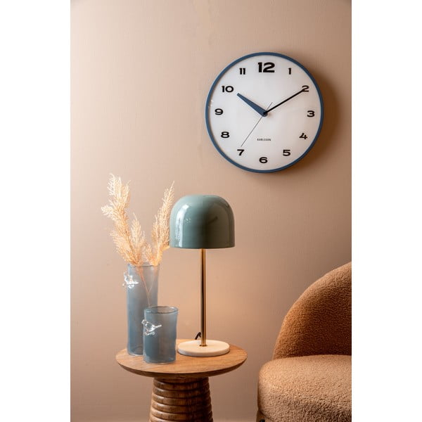 Kék üveg váza (magasság 15 cm) Bird On Branch – PT LIVING-image-1