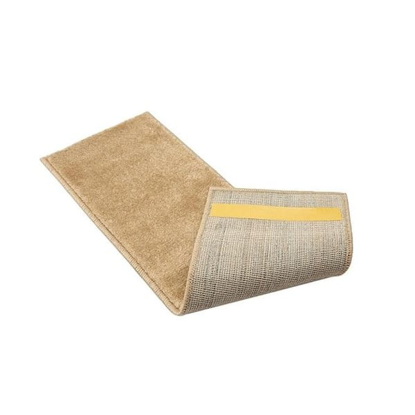 Bézs lépcsőszőnyeg szett 13 db-os 22x73 cm Pure Beige – Mila Home