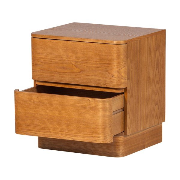 Natúr színű éjjeliszekrény Fejo – WOOOD-image-4