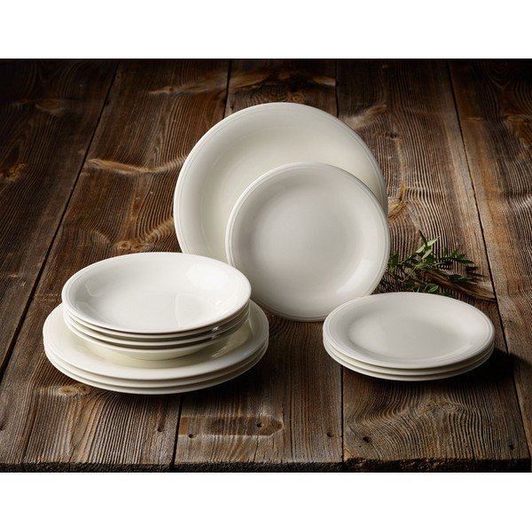 Like Color Loop fehér porcelán desszertes tányér, ø 21,5 cm - Villeroy & Boch-image-2