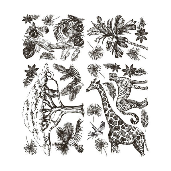 Savanna dekorációs falmatrica - Ambiance-image-4