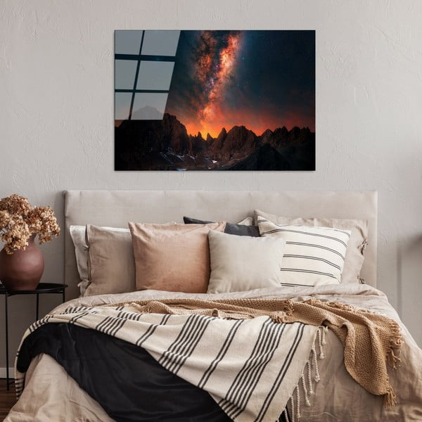 Üveg kép 100x70 cm Night Sky – Wallity-image-1