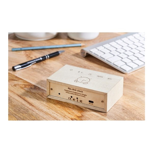 Digitális ébresztőóra Flip Click – Gingko-image-4