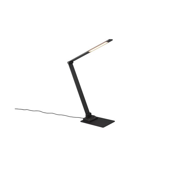 Fekete LED dimmelhető asztali lámpa (magasság 72 cm) Travis – Trio