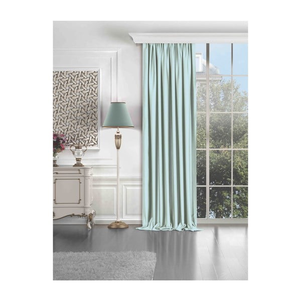 Zöld sötétítő függöny nem teljes sötétítéssel 260x100 cm - Mila Home-image-3