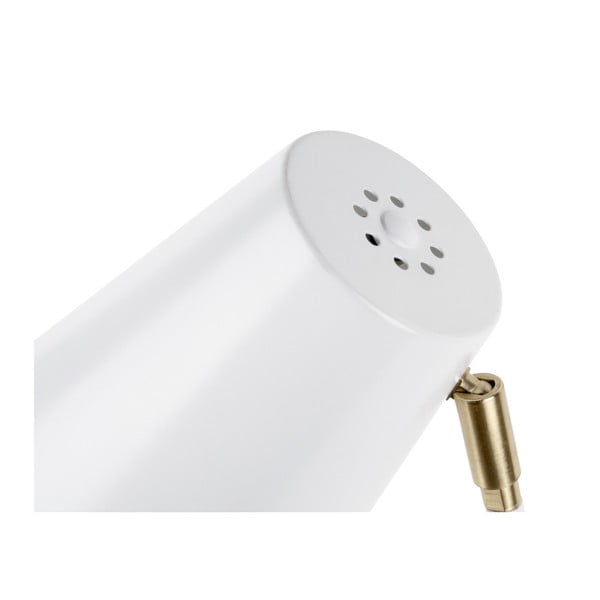 Noble fehér asztali lámpa aranyszínű részletekkel - Leitmotiv-image-2