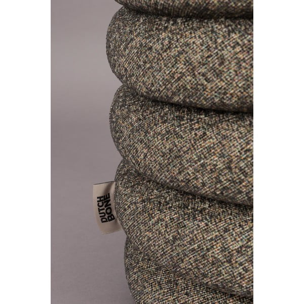 Barna buklé puff Fern – Dutchbone-image-2