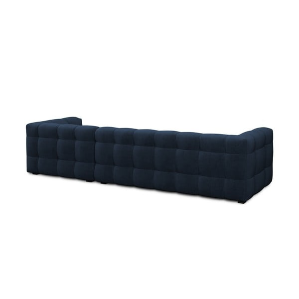 Vesta kék bársony kanapé, jobb oldali - Windsor & Co Sofas-image-4