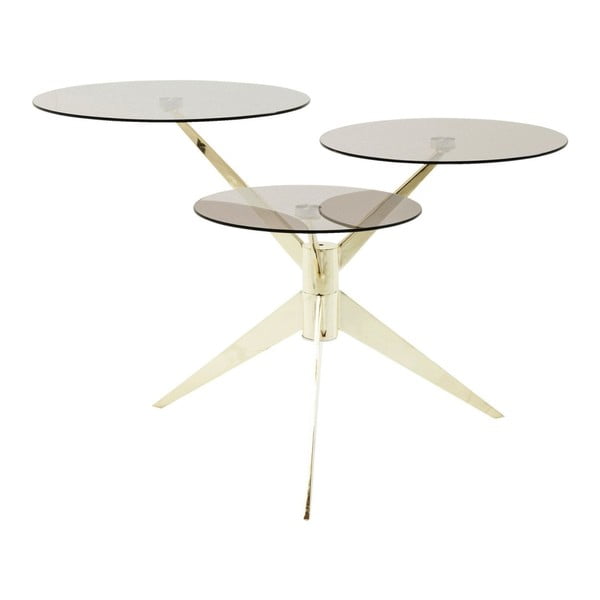 Bonsai Tre Brass tárolóasztal - Kare Design