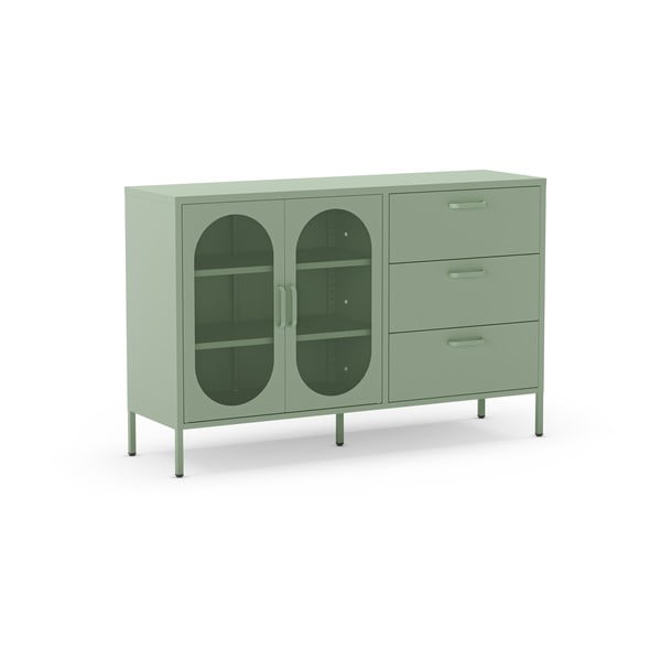 Mentazöld komód 140x90 cm Diora – Marckeric-image-1