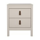 Szürkésbézs éjjeliszekrény Madrid – Tvilum