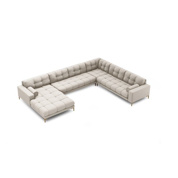 Bézs sarokkanapé (jobb oldali) Bali – Cosmopolitan Design-image-4