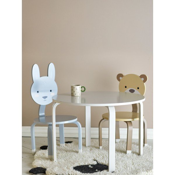 Kerek gyerek asztal ø 65 cm Marle – Bloomingville Mini-image-1