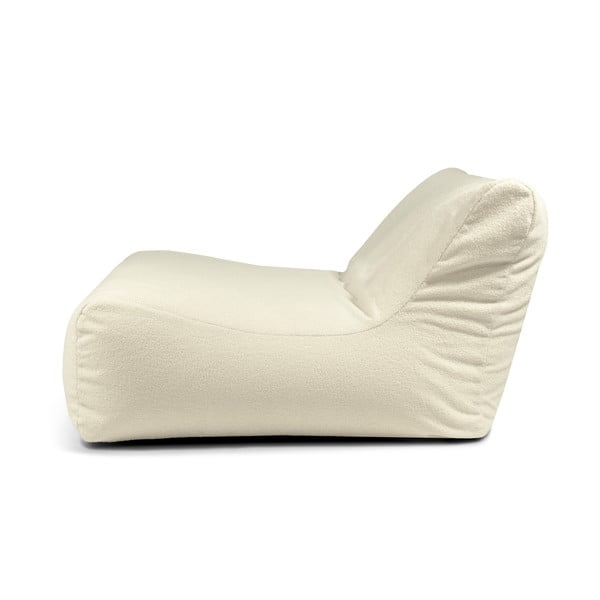 Krémszínű buklé babzsákfotel Sofa Lounge – SLOWDOWN-image-3