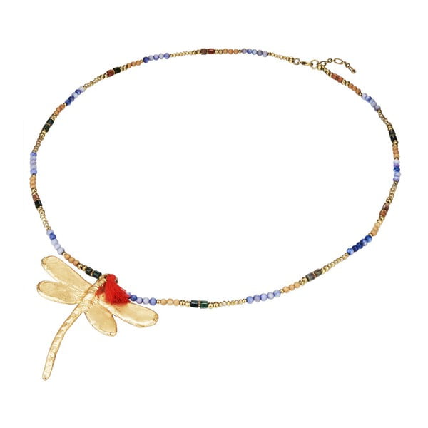 Dragonfly arany színű női nyaklánc - Tassioni