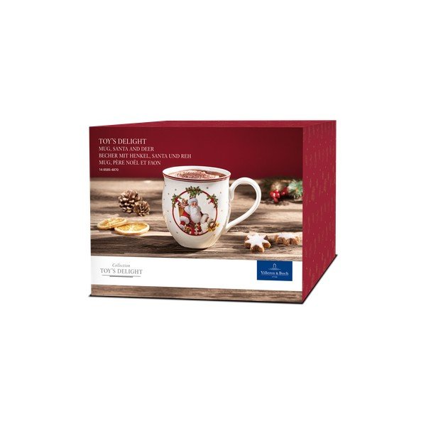 Santa and deer fehér porcelán bögre karácsonyi motívummal - Villeroy & Boch-image-3