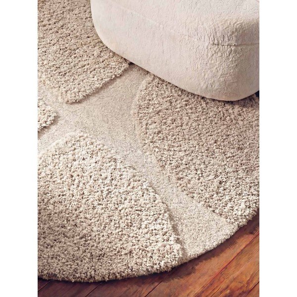 Krémszínű kézi szövésű kerek szőnyeg ø 160 cm Lambeth Jasper – Ted Baker-image-2