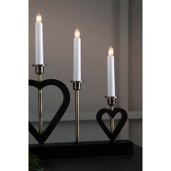 Fekete karácsonyi fénydekoráció Melissa – Markslöjd-image-1