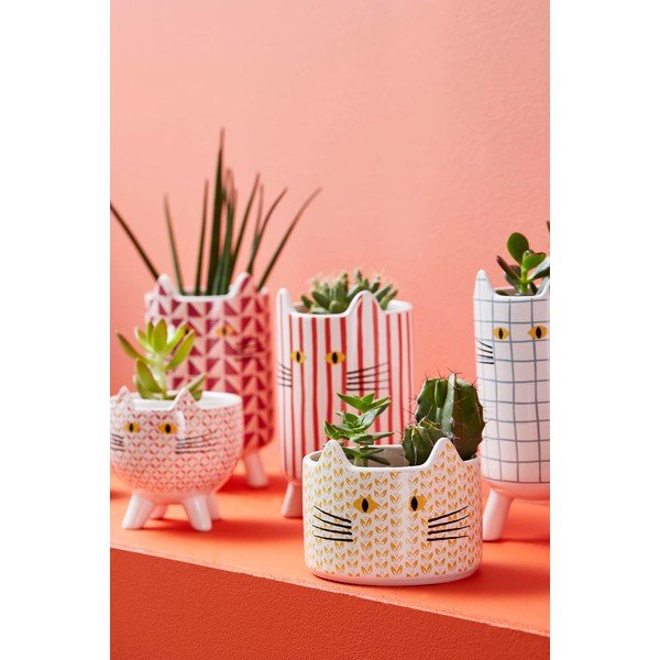 Kerámia virágcserép készlet 2 db-os  ø 13 cm Chamouflage – Jardin d'Ulysse-image-1
