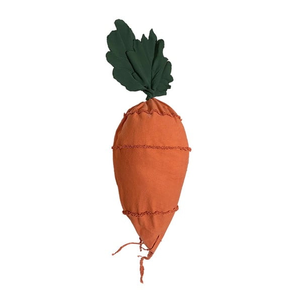 Zöld-narancssárga gyerek puff Cathy the Carrot – Lorena Canals