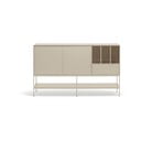 Krémszínű komód 166x98x45 cm Platt – Teulat