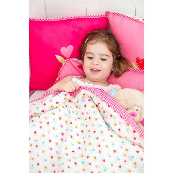 Világos rózsaszín párna, 45 x 45 cm - Tiseco Home Studio-image-1