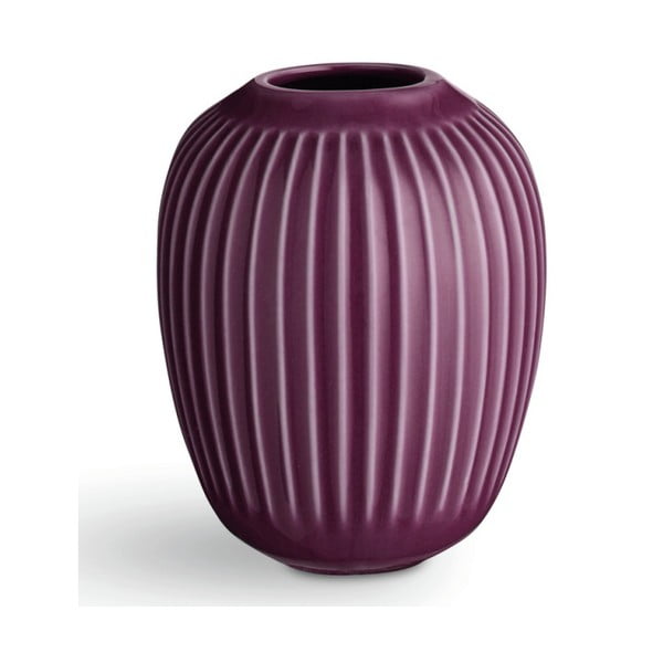 Hammershoi lila agyagkerámia váza, magasság 10 cm - Kähler Design