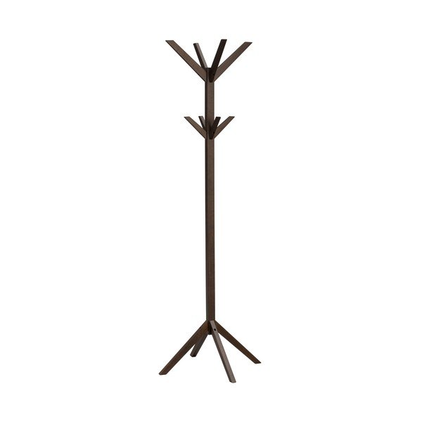 Sötét natúr színű tölgyfa fogas ø 59x178 cm Confetti – Rowico
