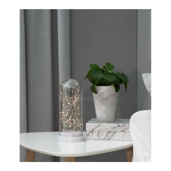Glass Dome LED dekoráció, magasság 25 cm - Star Trading-image-4
