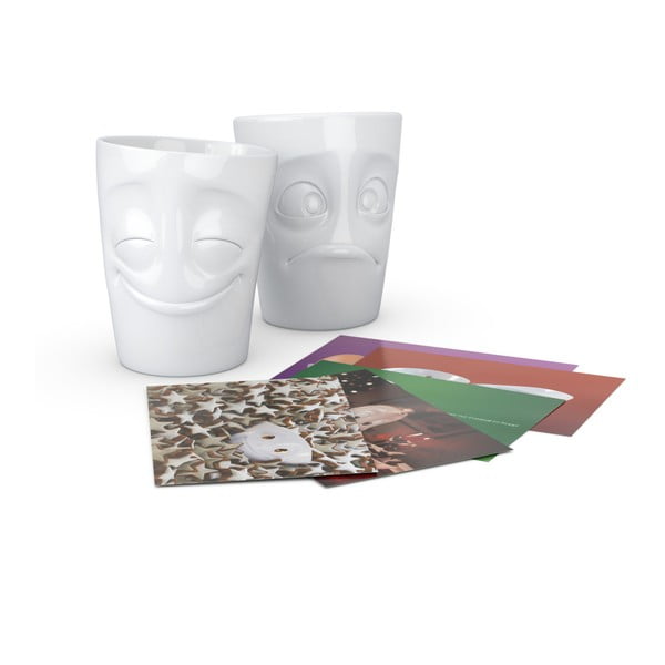 2 részes fehér bögrekészlet - 58products-image-3