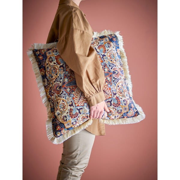 Pamutkeverék díszpárna 50x50 cm Asu – Bloomingville-image-1