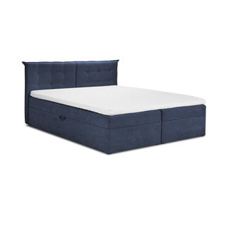 Echaveria sötétkék kétszemélyes ágy, 200 x 200 cm - Mazzini Beds