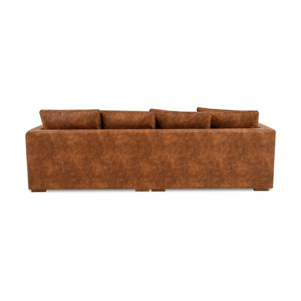 Konyakbarna kanapé 266 cm Comfy – Scandic-image-4