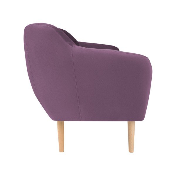 Sardaigne lila bársony kanapé, 188 cm - Mazzini Sofas-image-2