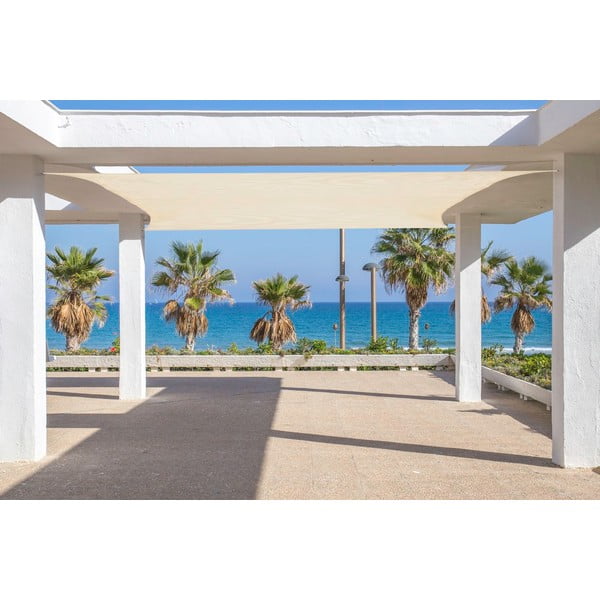 Bézs napvitorla 500x500 cm – LDK Garden